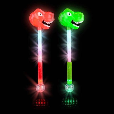 21" Light-Up Dinosaur Magic Ball Wand - LLB Toys