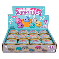 2" Sugar Squeezy Metallic Surprise Dumplings - LLB Toys