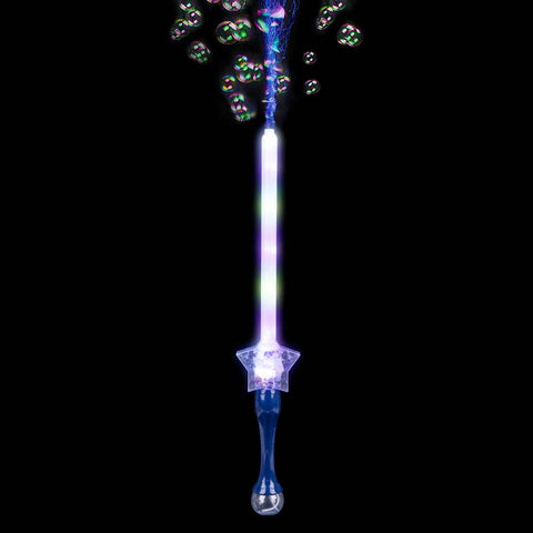 29" LIGHT-UP STAR BUBBLE SWORD LLB Light-up Toys