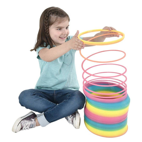 9.4" (235MM) JUMBO RAINBOW COIL SPRING LLB kids toys
