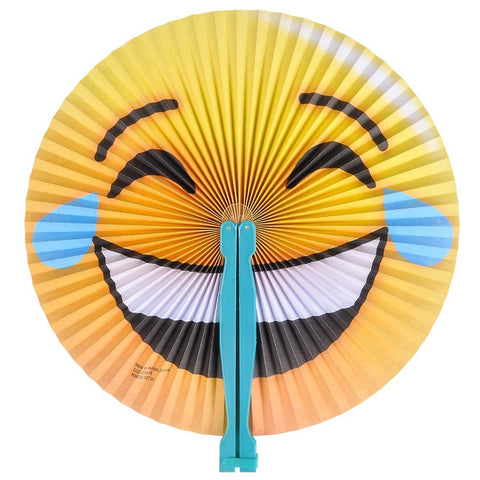 10" EMOTICON FOLDING FAN LLB Accessories