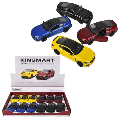 5" Diecast Pull Back BMW M8 Competition Coupe - LLB Toys
