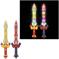 24.5" Light-Up Spinning Sword- LLB Toys