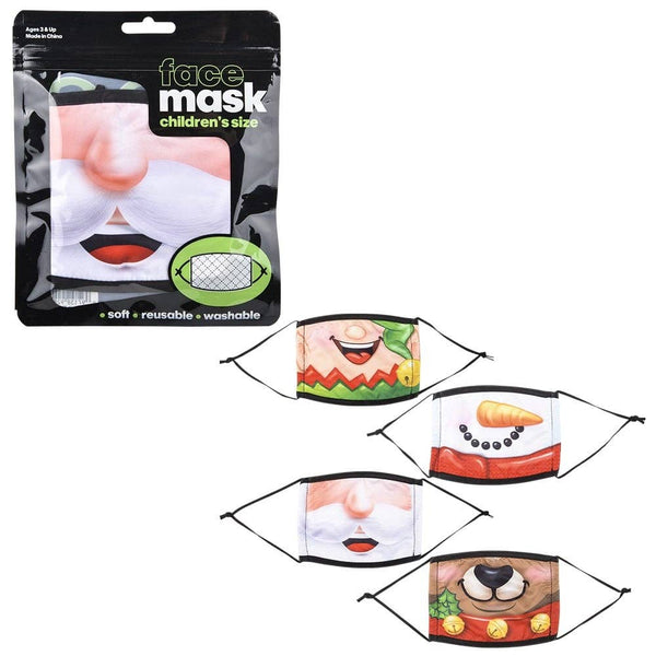 HOLIDAY FACE MASK CHILD SIZE LLB kids toys Christmas