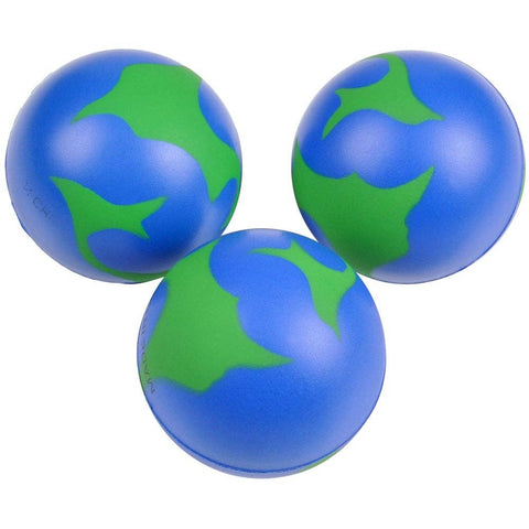 2" EARTH STRESS BALL LLB kids toys