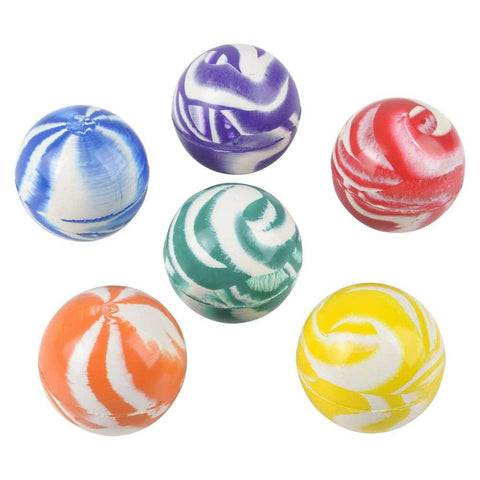 2" TWO COLOR MARBLE HI-BOUNCE BALL LLB kids toys