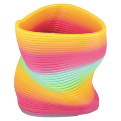 5" JUMBO TRIANGLE RAINBOW COIL SPRING LLB kids toys