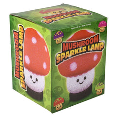 7.5" Mushroom Sparkle Lamp- LLB Toys