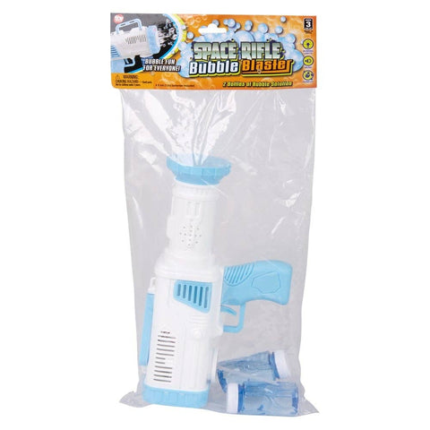 10.6" Space Rifle 20 Hole Bubble Blaster - LLB Toys