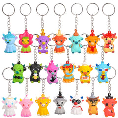 Collectible Highland Cow Keychain 1.5" - LLB Toys