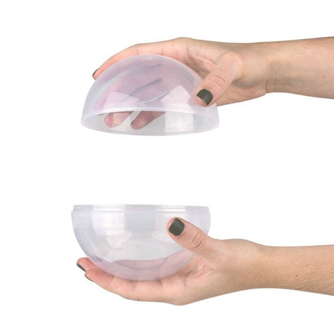 5" (120mm) Clear Round Capsules LLB kids toys