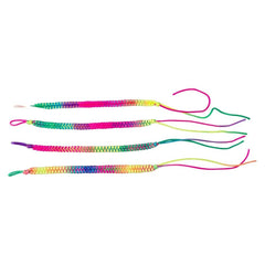 7" Rainbow Friendship Bracelet 24ct - LLB Toys