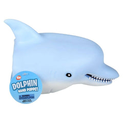 Stretchy Dolphin Hand Puppet 6" LLB kids toys