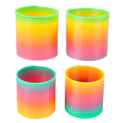 2.4" (60mm) RAINBOW COIL SPRING LLB kids toys