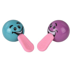 1.25" STRETCH TONGUE SILLY FACE BALL (50PC/UN) LLB kids toys