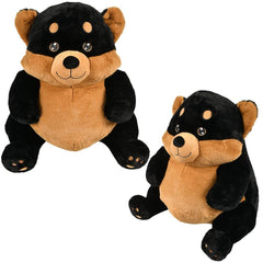 23" Tubby Tots Rottweiler  Plush - LLB Toys