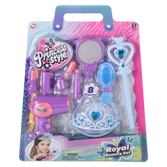 9pc Snow Princess Beauty Playset - LLB Toys