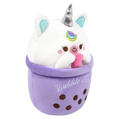 10″ Bubble Tea Animal Cup LLB Plush Toys