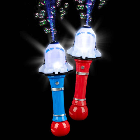 12.5" SHUTTLE LIGHT-UP BUBBLE BLOWER LLB Light-up Toys