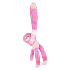 29.5" Earth Safe Extend-A-Pull Pink Monkey - LLB Toys