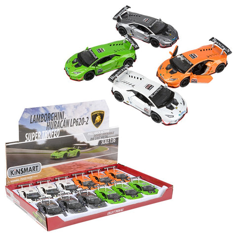 5" DIE-CAST LAMBORGHINI HURACAN SUPER TROFEO