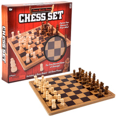 10" WOODEN CHESS SET