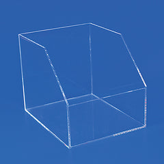 10"x 8"x 8" 4MMT ACRYLIC BIN (8/cs) LLB kids toys