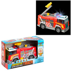 7.5"  Fire Engine - Light/sound/water Squirt- LLB Toys