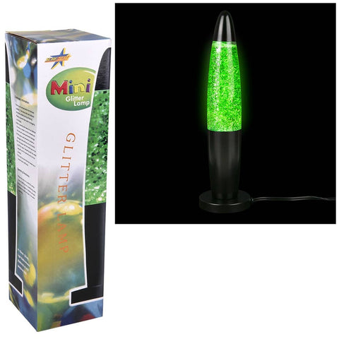 Mini Sparkle Lamp - 12.5" Green 12/28 - LLB Toys