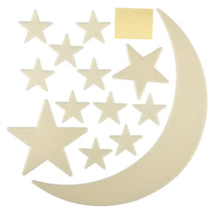 Glow-In-The-Dark Moon & Stars - LLB Toys