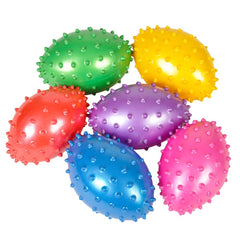 4" INFLATED KNOBBY FOOTBALL LLB Inflatable Toy