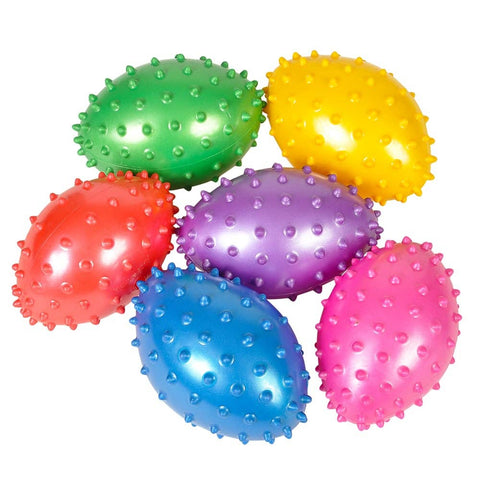 4" INFLATED KNOBBY FOOTBALL LLB Inflatable Toy