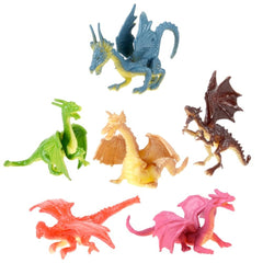 2" Dragon Assortment Novelty Toy 100ct - LLB Toys