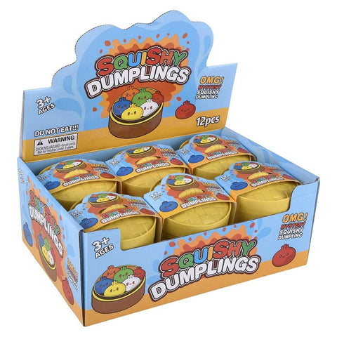 3.25" Squish And Stretch Surprise Dumplings - LLB Toys