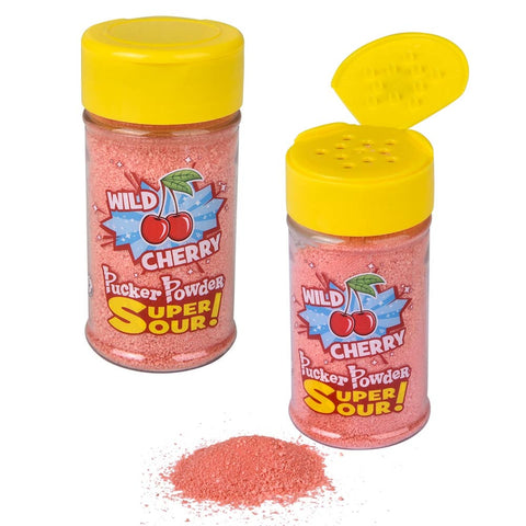 Pucker Powder Super Sour Wild Cherry Topping- LLB Toys