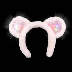 LIGHT-UP TEDDY BEAR HEADBAND LLB Light-up Toys