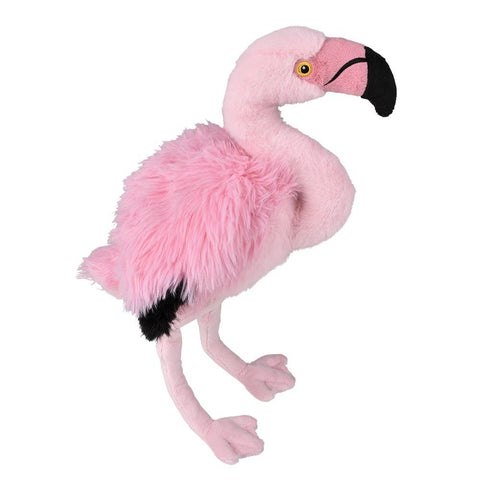 13" Animal Den Flamingo Plush -  LLB Toys