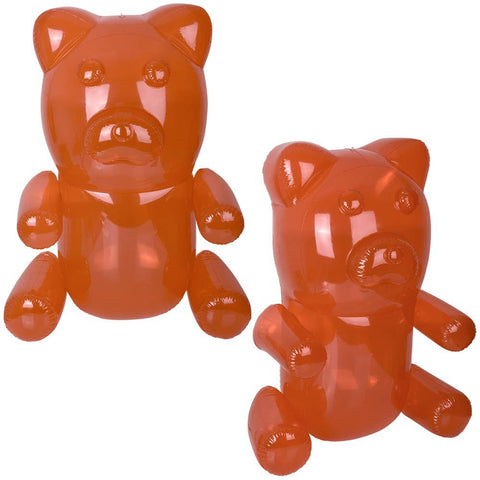 48" Red Bear Inflate - LLB Toys
