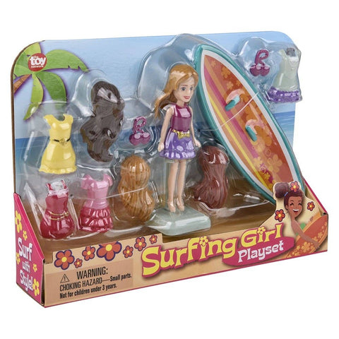 10pc Surfing Figurine Playset LLB kids toys