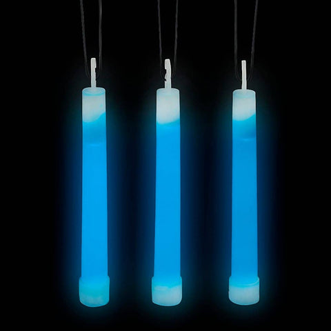 6" BLUE GLOW STICK LLB kids toys