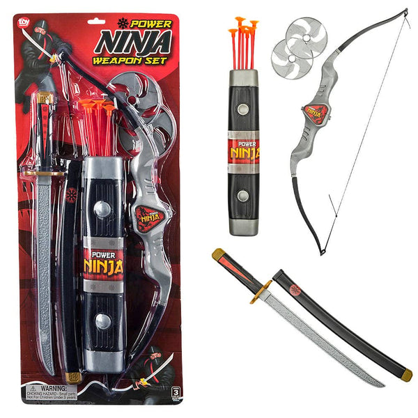NINJA WEAPON SET 10 PC LLB kids toys
