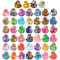 2" Printed Ducky Assortment 1000 pc - LLB Toys