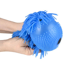 7" Shaggy Puffer Dog 12ct- LLB Toys