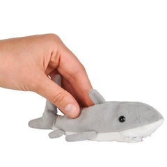 3.5" MIGHTY MIGHTS SHARK LLB Plush Toys