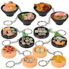 1.5" Asian Food Key Ring Assortment - LLB Toys