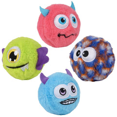 3.25" Hyper Air Plush Monster Bounce Ball - LLB Toys