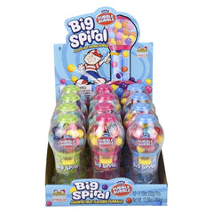 5" BIG SPIRAL GUMBALL DISPENSER  - LLB Candy