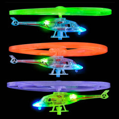 LIGHT-UP RIP CORD HELICOPTER LLB Light-up Toys