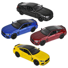 5" Diecast Pull Back BMW M8 Competition Coupe - LLB Toys