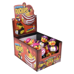 3.75" Pirate Duckies Novelty Toy 12ct - LLB Toys
